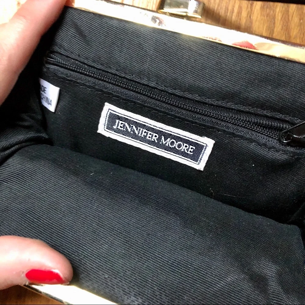 Y2K Jennifer Moore Black Cross Body Bag